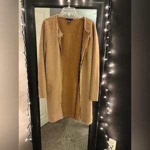 Joan Vass Camel Trench Coat
